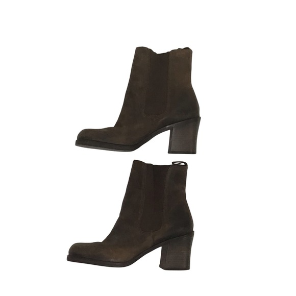 Nine West‎ Leather Boots with Heel Size 7.5 - Picture 4 of 7